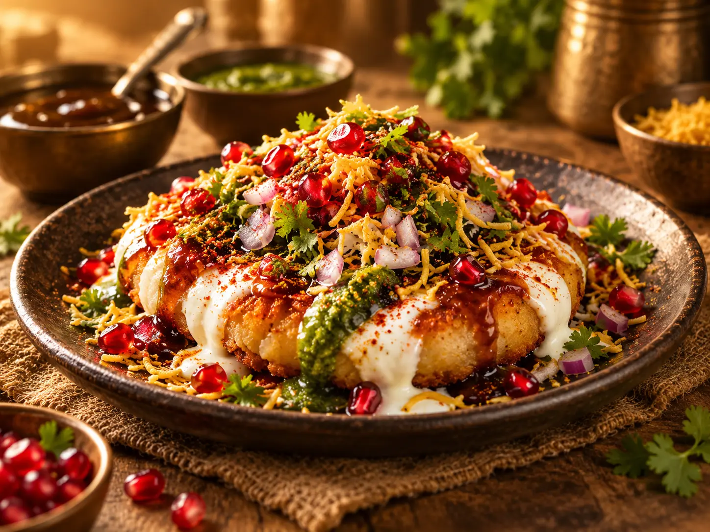MILBAITHO Aloo Tikki Chaat