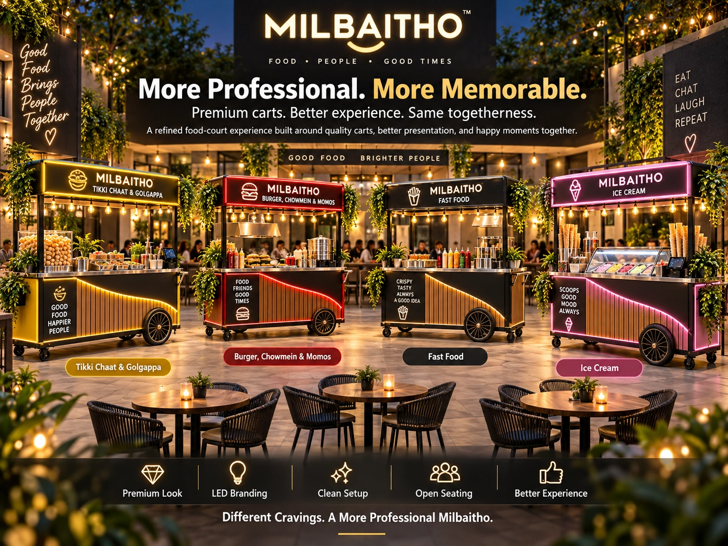 MILBAITHO food carts