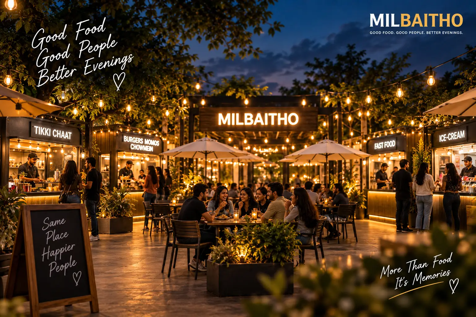Warm and welcoming Milbaitho seating space